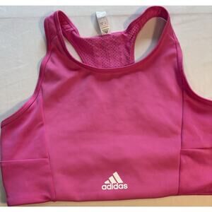 adidas AEROREADY Sports Bra S Pink Racerback Medium Support